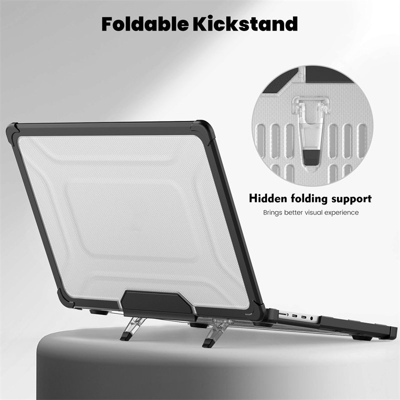 New Transparent Laptop Case Shockproof Hard TPU+PC Case for Mac Book Pro 14 2021 2023 Released A2442 M1 Pro M1 Max A2779