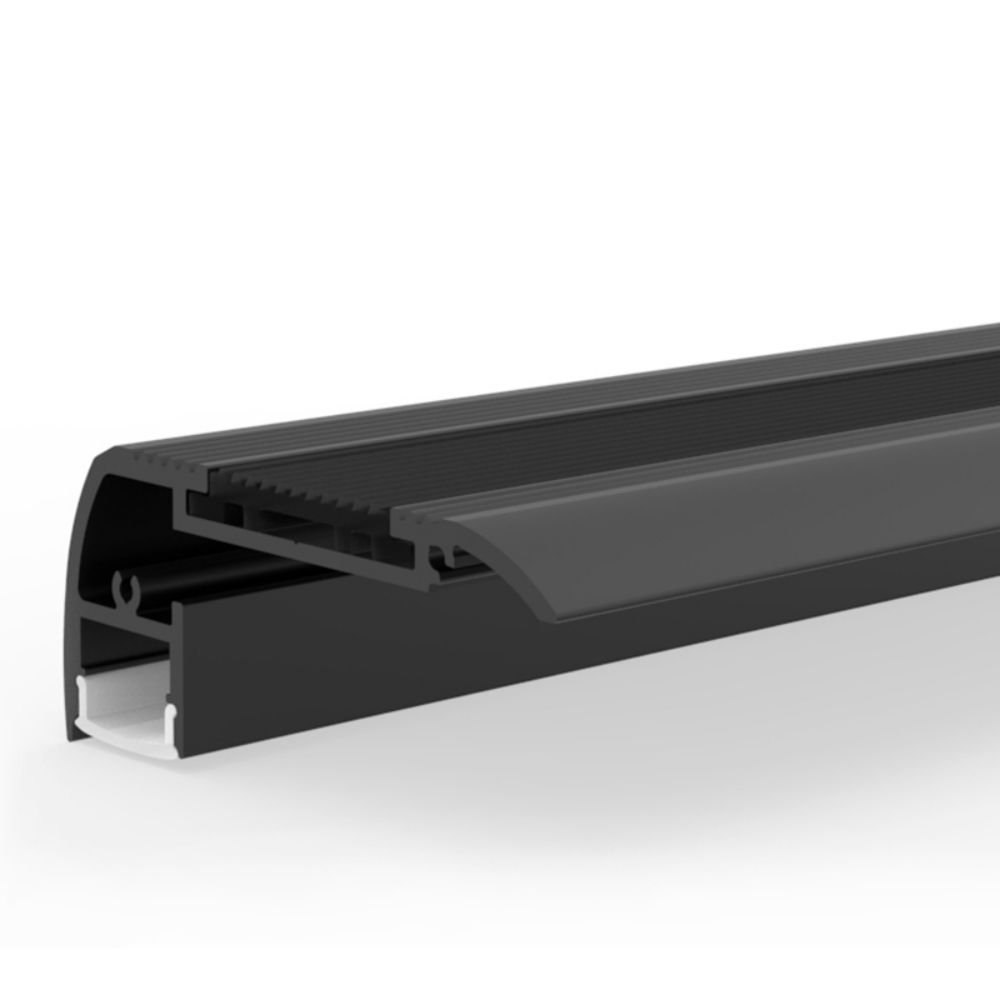 65mm * 28mm Linear light aluminium channel profile Surfaced mounted housing led light Extrusion