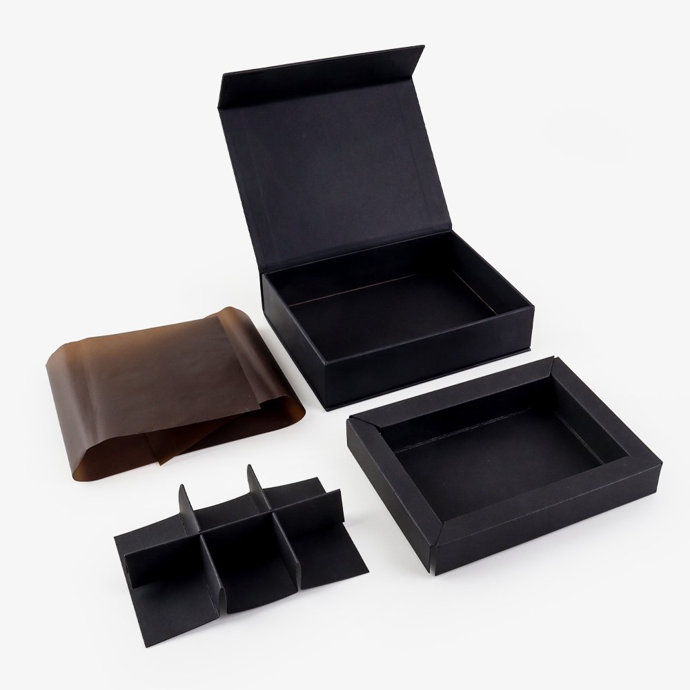 20 Years Manufacturer Wholesale Custom Logo Black Printed Book Shape Box Packaging For Product Shipping Recycle Business Box