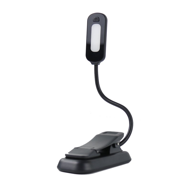 Rechargeable Reading Lights For Books In Bed With 3 Colors Led Book Reading Light With Clip On