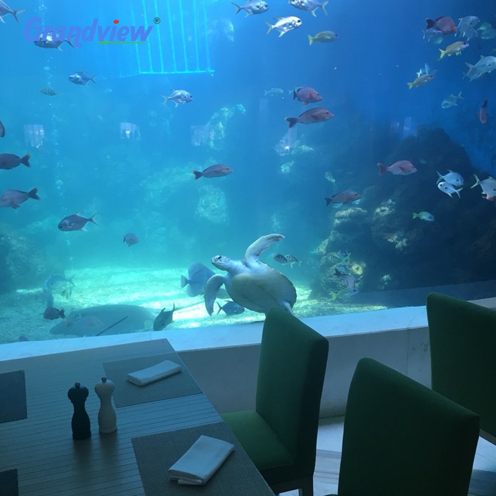 Super Transparent Aquariums Design With Acrylic For Restaurant, Aquarium Decoration underwater restaurant