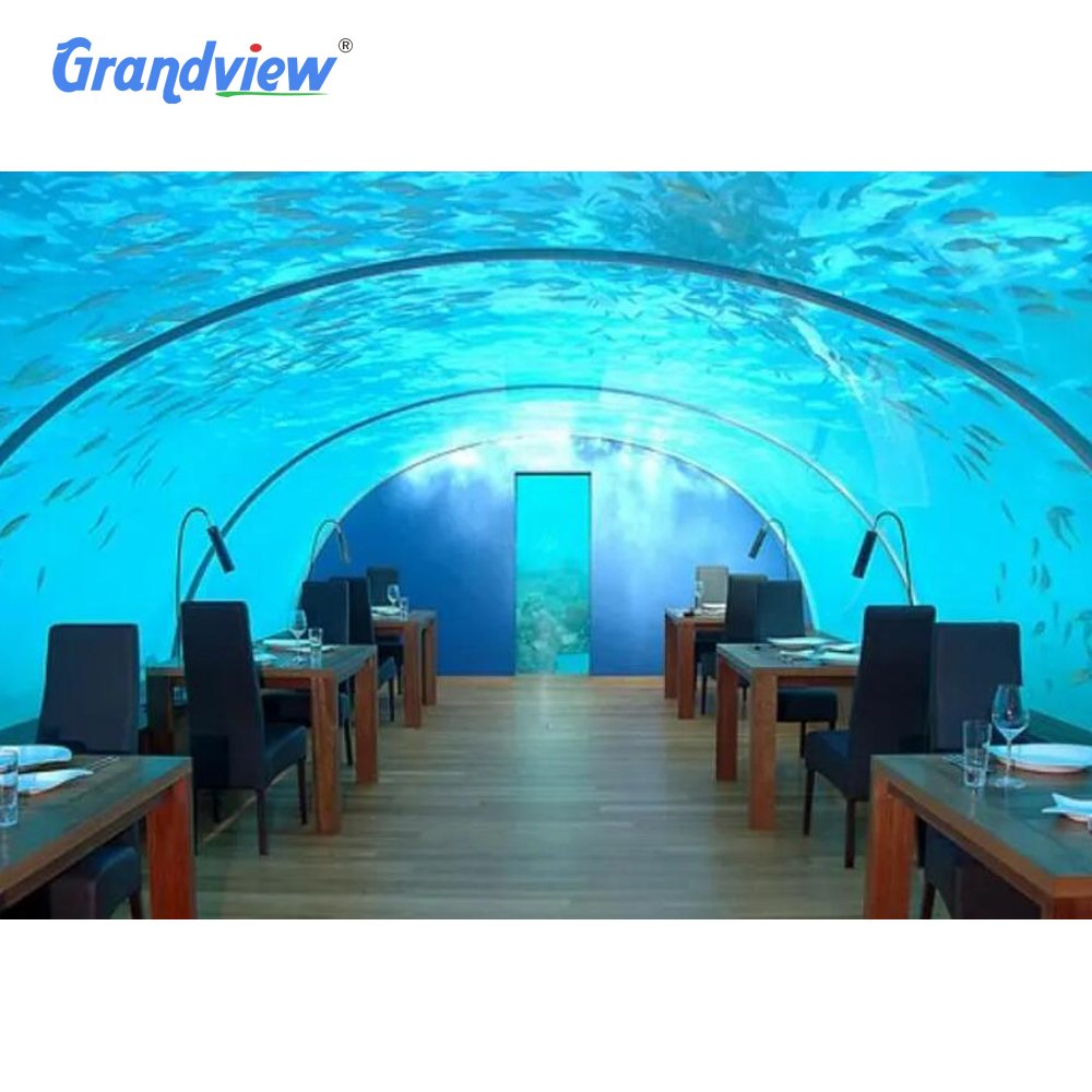 Super Transparent Aquariums Design With Acrylic For Restaurant, Aquarium Decoration underwater restaurant