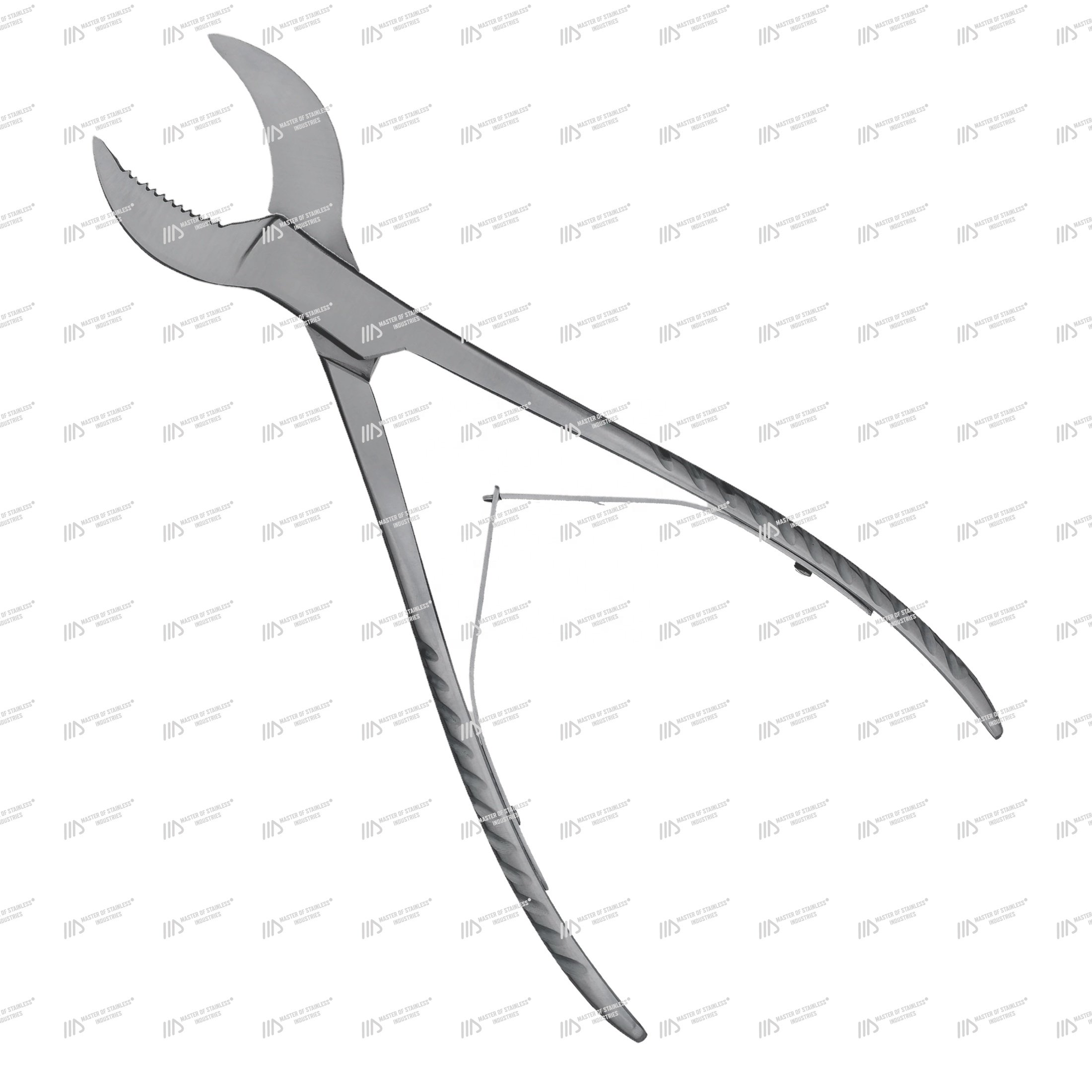 ODM Best Quality Crescent Coral fragging cutters stainless steel moon type coral cutters aquarium tools coral propagation tools
