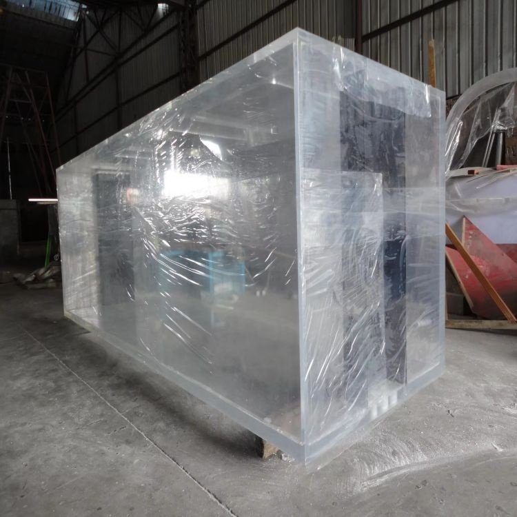 5M X1.7M Customized Lar Transparent Acrylic Aquariums Exquisite Reef Bettas Fish Tank