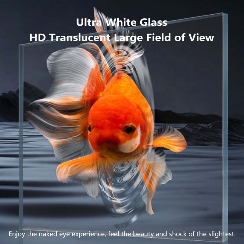 Small Fish Tank 2 Gallon Glass Aquarium Starter Kits Self Cleaning /Colorful LED Light for Shrimp Guppy Jellyfish Goldfish Beta