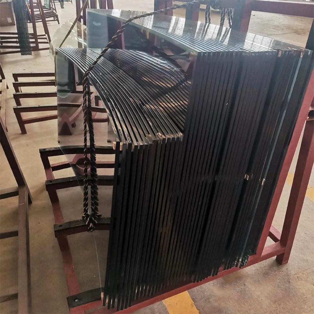 Top Quality Curved Bend Tempered Toughened Glass For Building Dome Skylight Roof Canopy Awning Ceiling