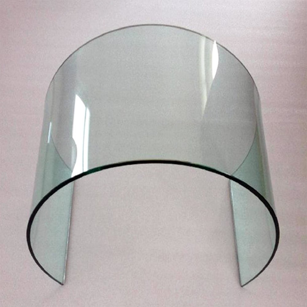 Top Quality Curved Bend Tempered Toughened Glass For Building Dome Skylight Roof Canopy Awning Ceiling