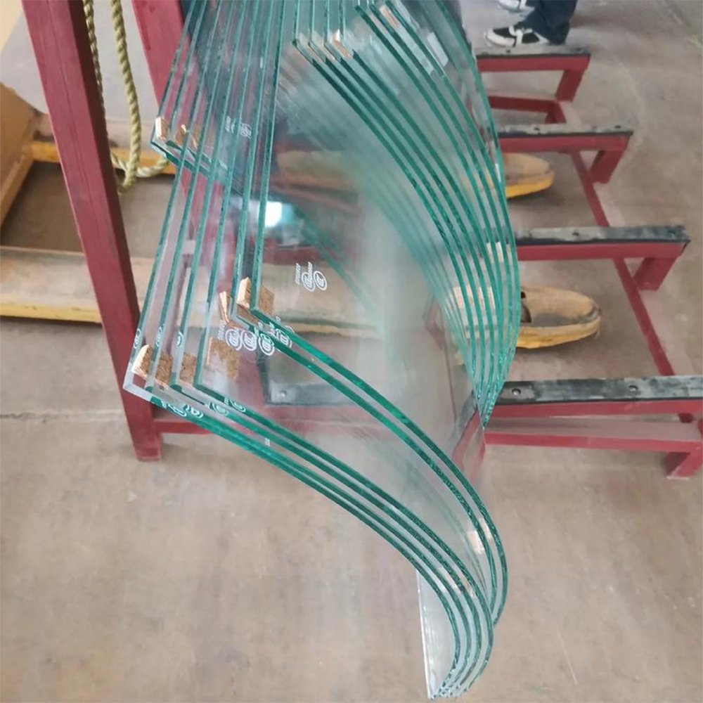 Top Quality Curved Bend Tempered Toughened Glass For Building Dome Skylight Roof Canopy Awning Ceiling