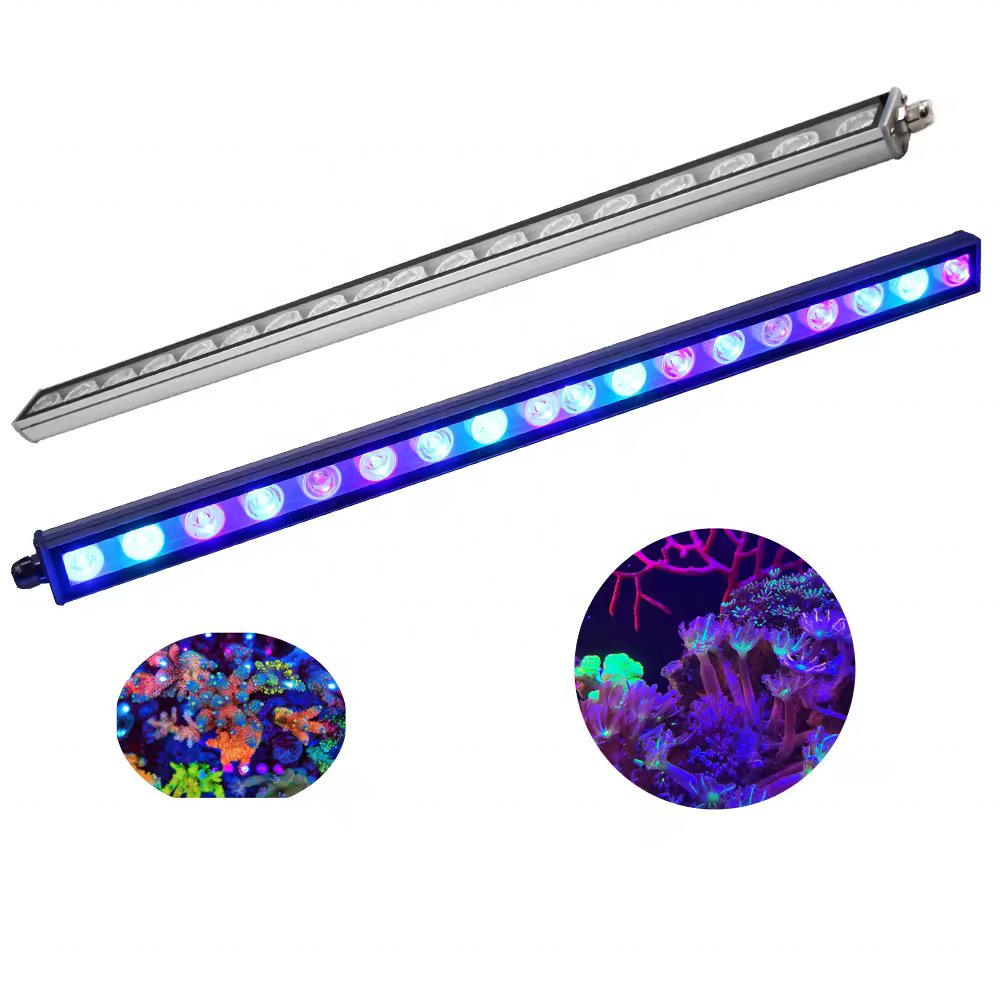 New Arrival 30W Full Spectrum LED Aquarium Light Seawater Marine For Fish Tank Reef Coral Lighting