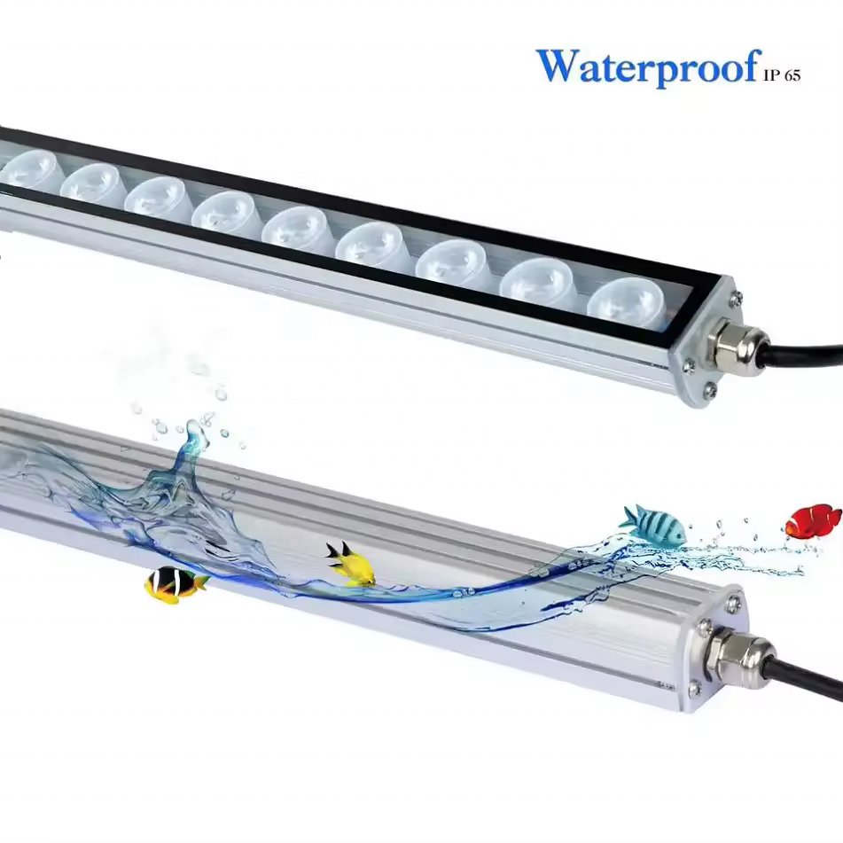 New Arrival 30W Full Spectrum LED Aquarium Light Seawater Marine For Fish Tank Reef Coral Lighting