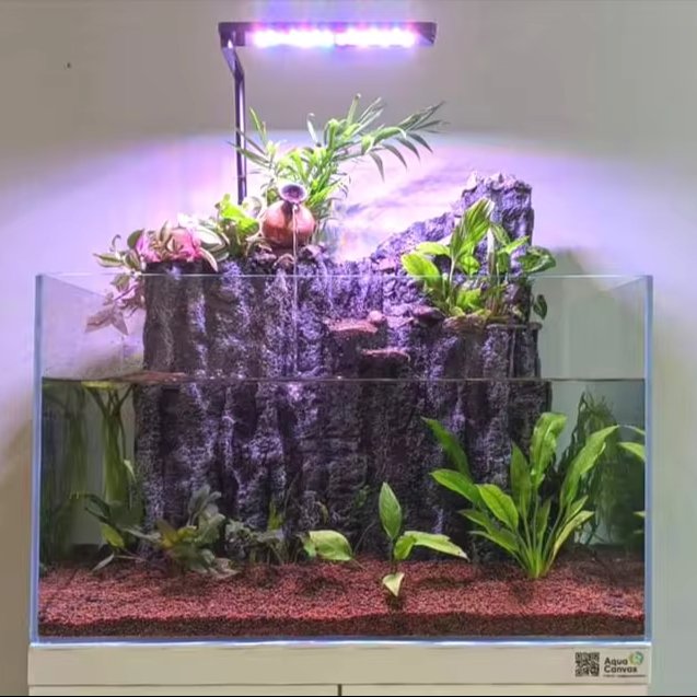 MICMOl Planted Marine WRGB App Control Full Spectrum LED Aquarium Light for Freshwater Reef Aquarium Aquascaping