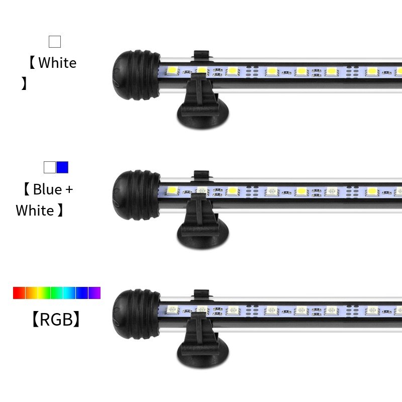 RGB aquarium lights led water grass lights remote control discoloration diving landscaping fish tank lights