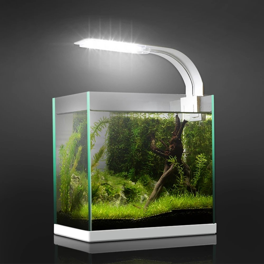 Aquarium EU Plug Fish Tanks Light And Aquarium LED Light Planted Clip-on LED Aquarium Slim Water-proof