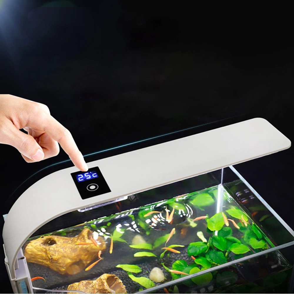 Aquarium EU Plug Fish Tanks Light And Aquarium LED Light Planted Clip-on LED Aquarium Slim Water-proof
