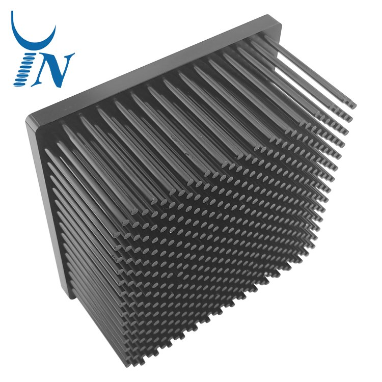 Custom Anodizing Cold Forged Heat Sink Premium Aluminum Radiator Good Heat Dissipation Heat Sink With CNC Process