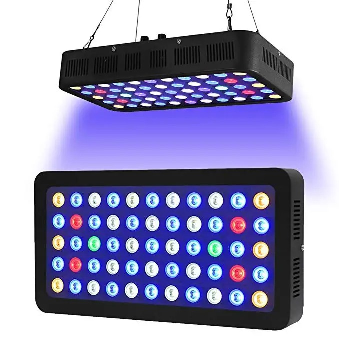 Blue white red green UV full spectrum coral reef used led aquarium light