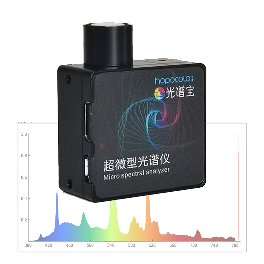 Hot selling Mini LED Light Spectrometer HPCS-300 CCT CRI Lux