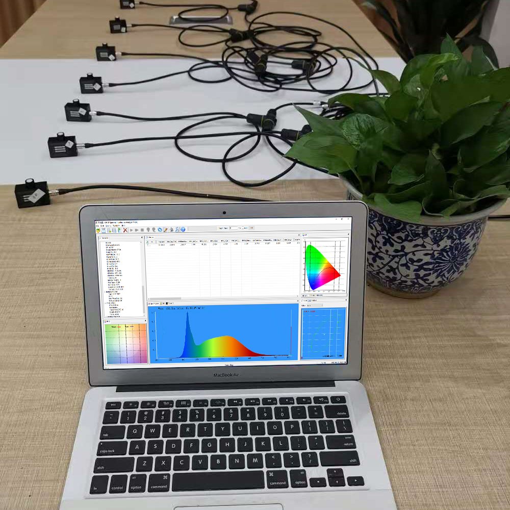Hot selling Mini LED Light Spectrometer HPCS-300 CCT CRI Lux