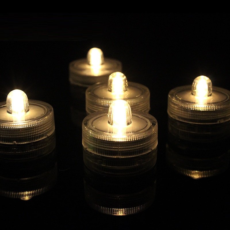 Aquarium fish tank fighting fish light luminous diving light decorative atmosphere electronic candle submerged light