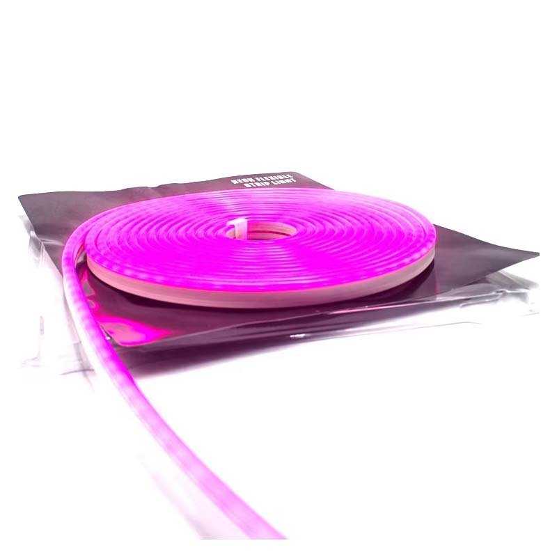 6*12MM Neon LED Flexible Aquarium Lighting Belt Waterproof PVC Body 12V Ice Blue Light Source IP65 Rating Red CCT