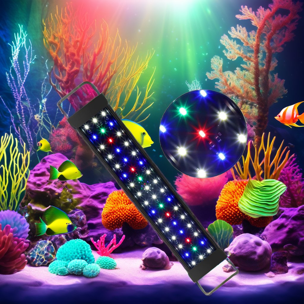 Customized RGB LED Aquarium Light 30-45 CM 6W Fish Tank lighting tube 172141
