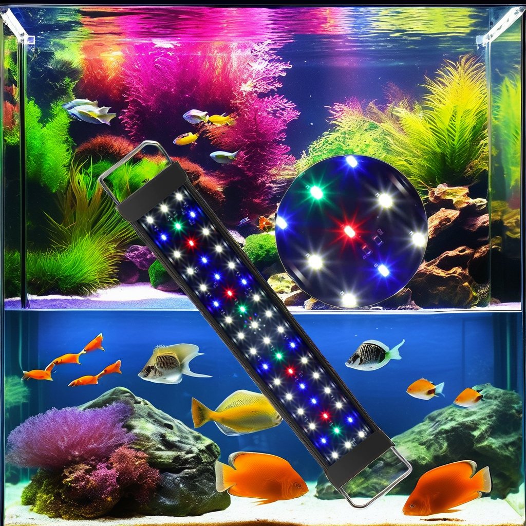Customized RGB LED Aquarium Light 30-45 CM 6W Fish Tank lighting tube 172141