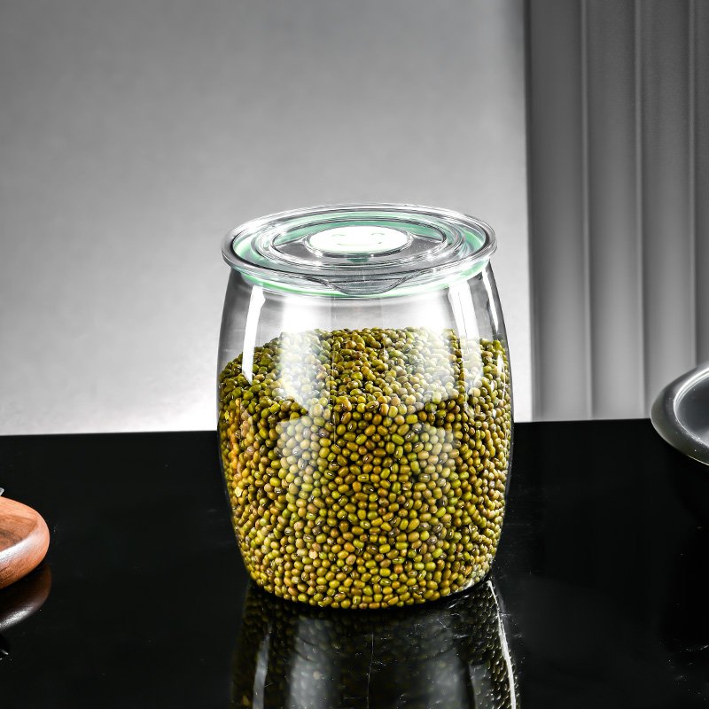 Multifunctional Moisture-Proof Storage Cans for Dried Fruit Coarse Cereals Pickles Pet Food-for Cats Dogs Aquariums