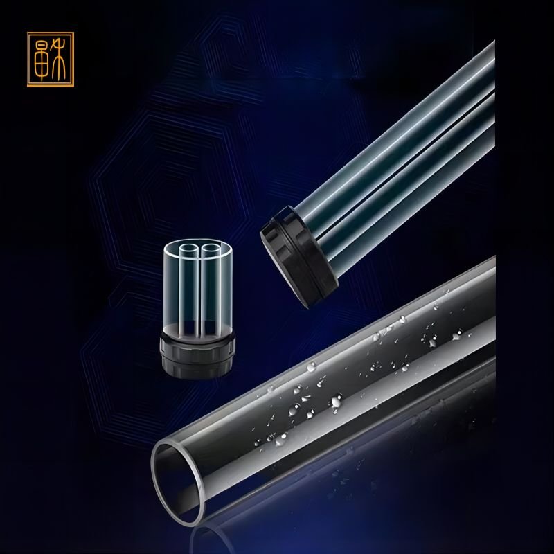 Zaohetian 20w 30w 40w 60w 100w H dual tube UV lamp Algae killing lamp for aquaculture pond Swimming pool sterilization lamp