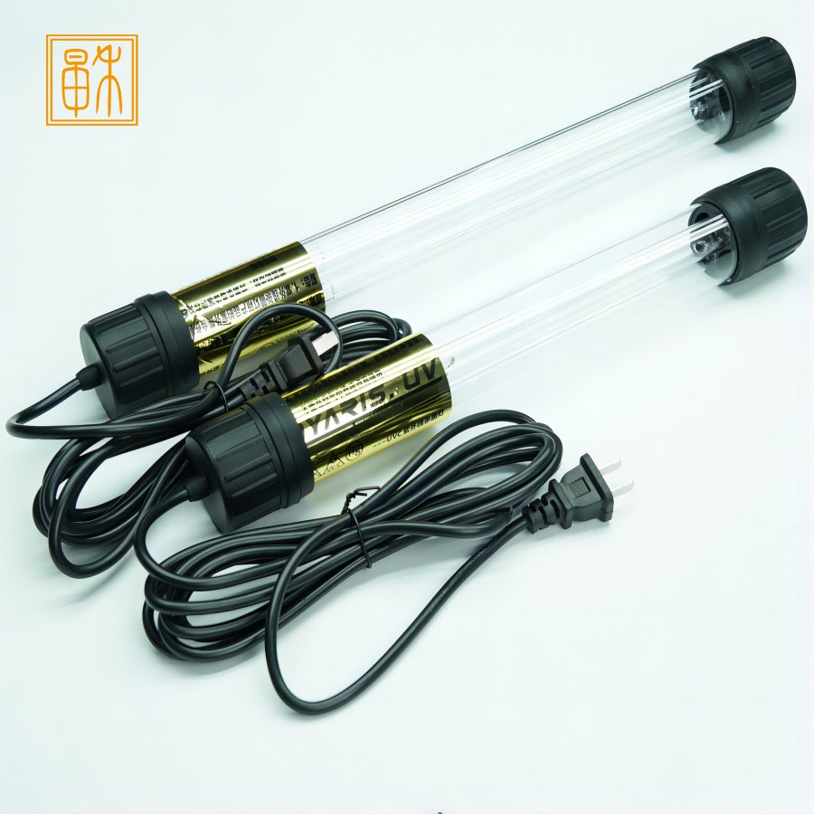Zaohetian 20w 30w 40w 60w 100w H dual tube UV lamp Algae killing lamp for aquaculture pond Swimming pool sterilization lamp