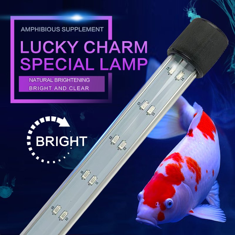 40w decoration blue and white LED lighting fish tank LED aquarium plant tank fish tank light aquarium koi lamp