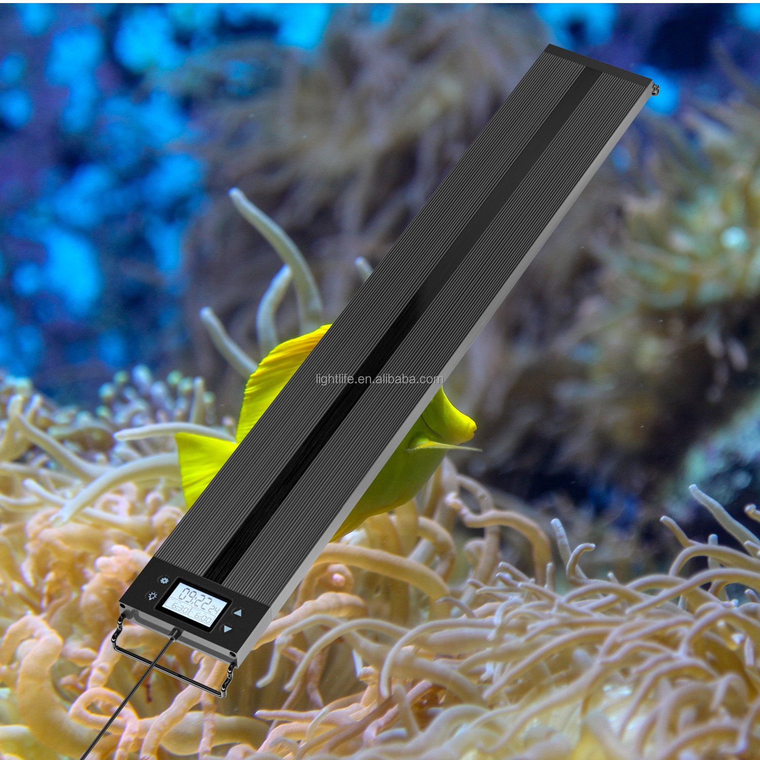 18-68W United States United EU Plug WRGB Full spectrum aquatic grass Light Aquarium LED light with retractable stand aqu