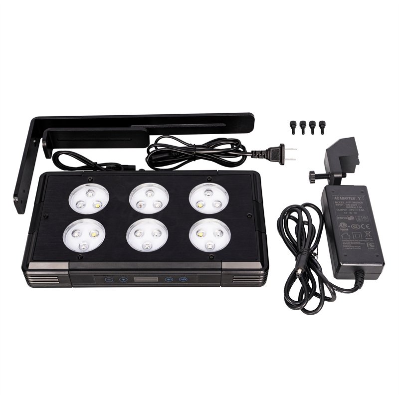 High Power 72W Simulating Natural Light Touch Fully Intelligent LED Adjustable Marine Coral Reef Aquarium Lights