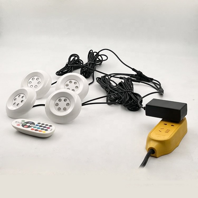 All-in -one reflector with adapter underwater submersible lamp IP68 waterproof RGB reef light led fish tank light
