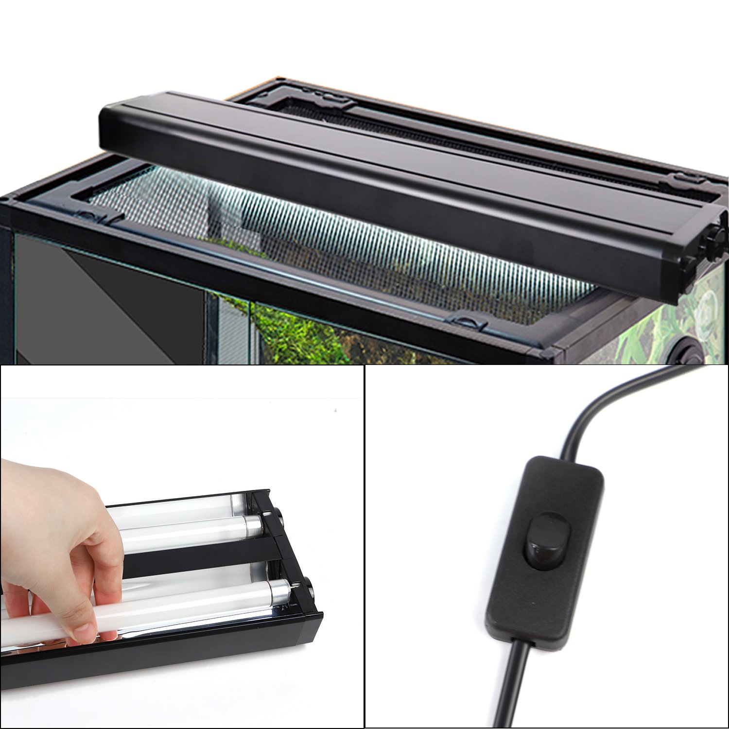 85-265V Aquarium Clip Light Fish Tank Planted Aquarium Lamp LED Aquarium Lighting