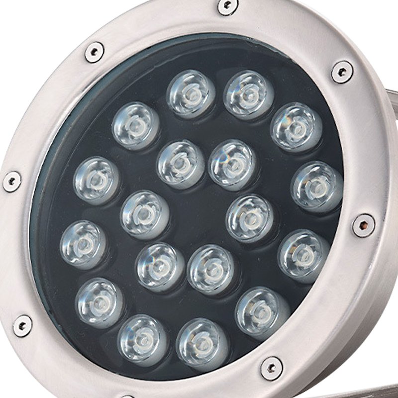 Dawn High lumen 12w 24w 36w led underwater light fish waterproof swimming pool pond lamps led aquarium light garden spot