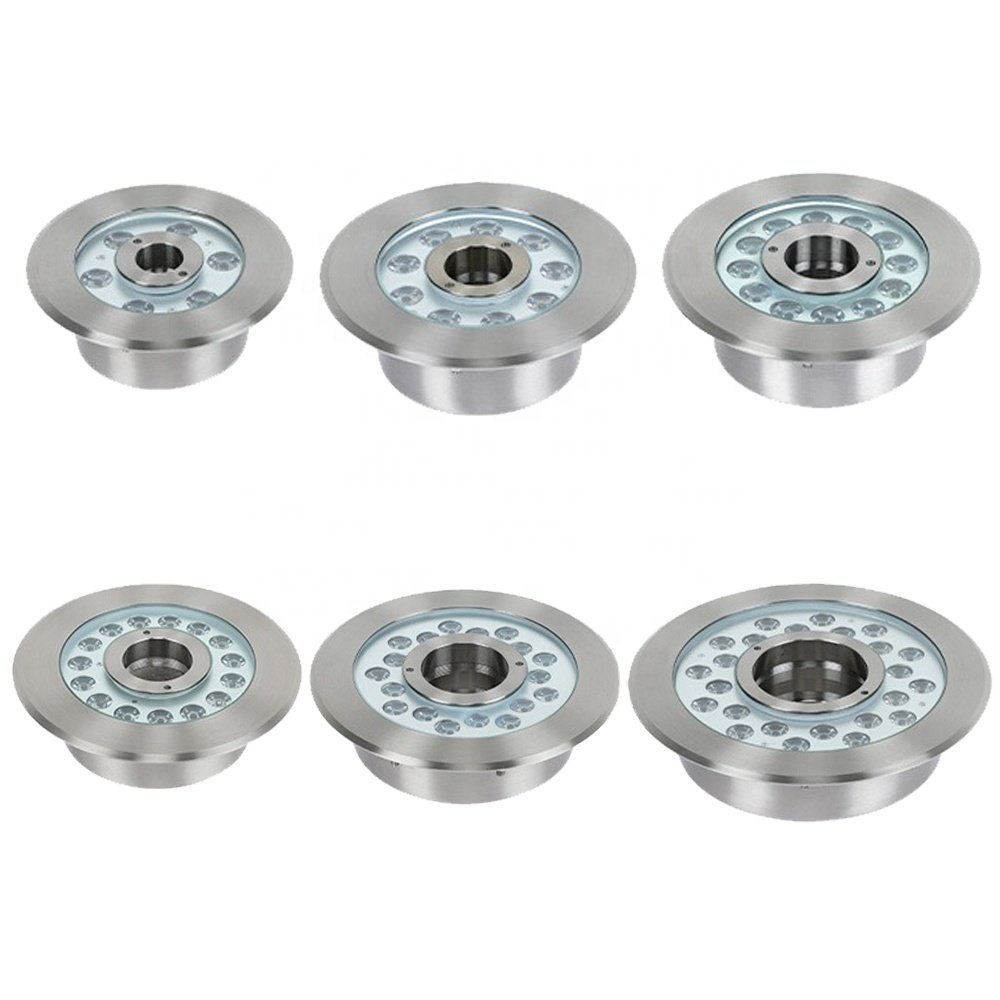 9W LED Underwater Fountain Light Outdoor Aquarium Swimming Pool Light Landscape Decoration Lamp 12V 24V Waterproof IP68