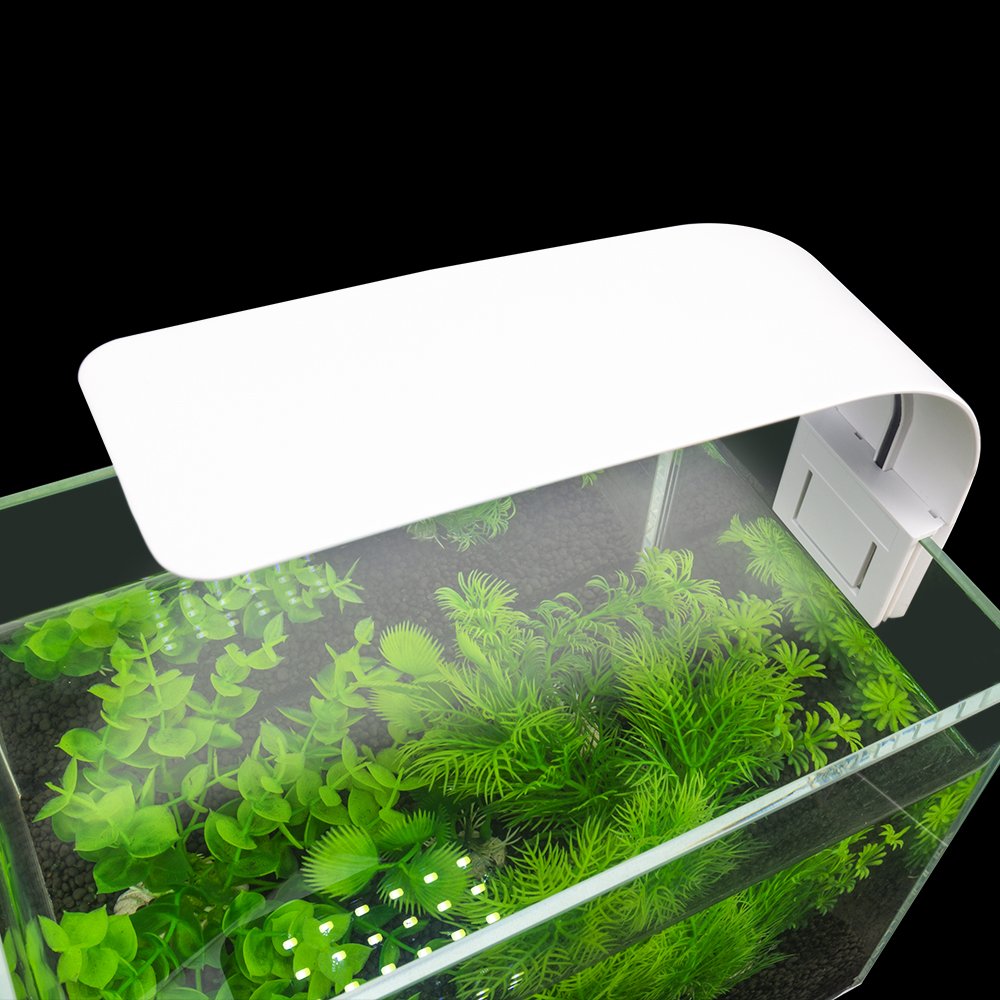 Senzeal Led Aquarium Lighting Super bright X5 Clip-on Slim Aquarium Lamp Fish LED 220V/110V Fish Tank LED Light Lamp