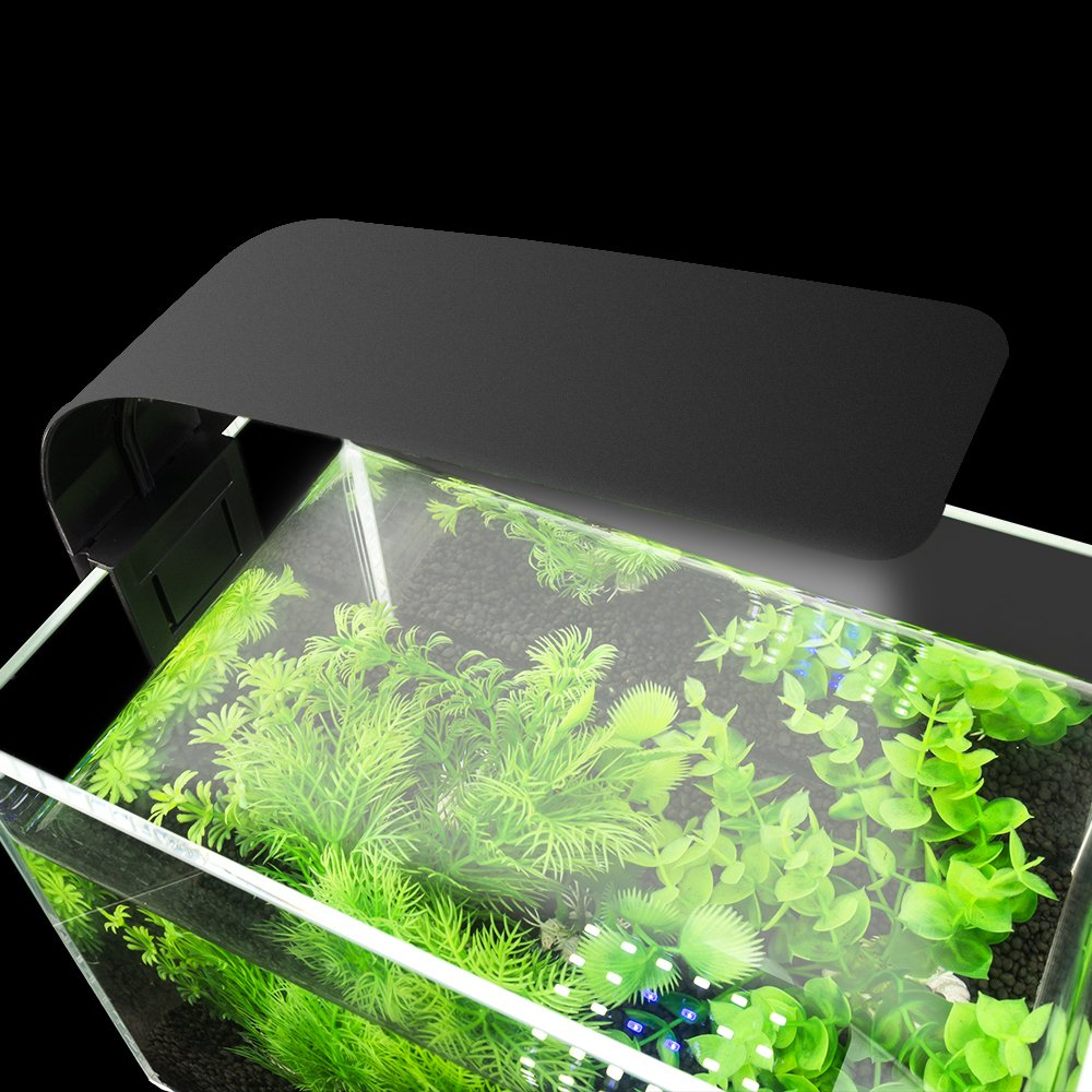 Senzeal Led Aquarium Lighting Super bright X5 Clip-on Slim Aquarium Lamp Fish LED 220V/110V Fish Tank LED Light Lamp
