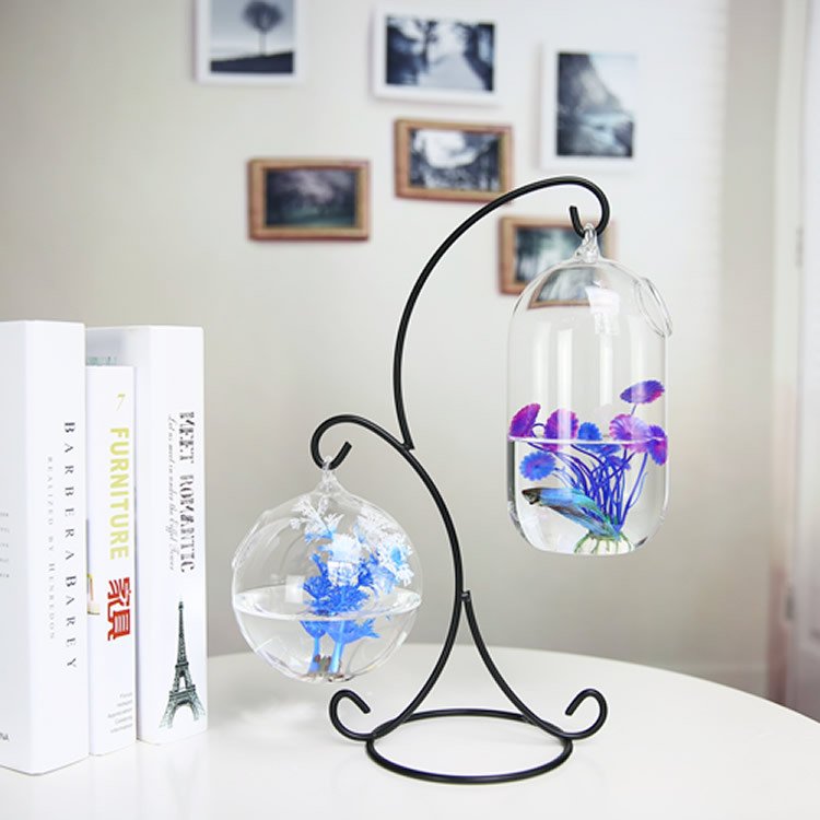 Hanging Transparent Fighting Fish Aquarium ,Mini Goldfish Aquarium,acrylic fish tank,Clear aquarium tank, betta tank