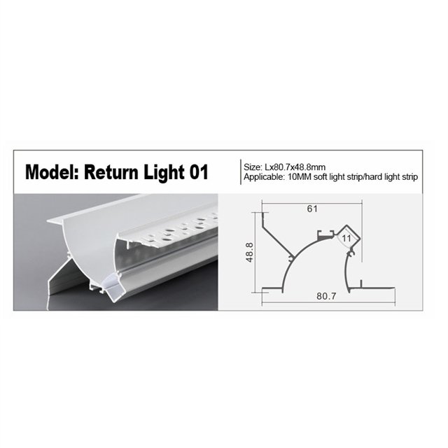 4080 aluminium extrusion profile tube profiles 17mm aluminium profile light Manufacturers can customize puncher machine