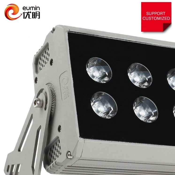 china manufacturer outdoor Aluminum ip65 50 watt rgb led flood light New large projection wall wash lamp
