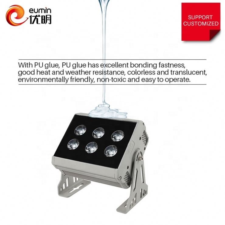 china manufacturer outdoor Aluminum ip65 50 watt rgb led flood light New large projection wall wash lamp