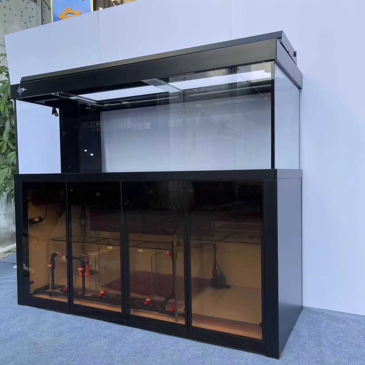 Factory Wholesale Ultra White Glass Aquarium Medium And Large Fish Tank Aquarium Light