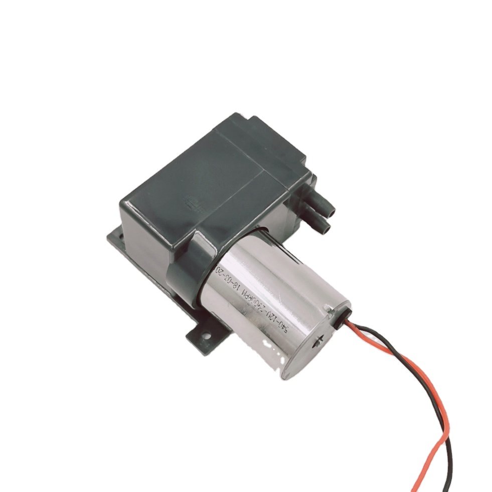 Micro Diaphragm Vacuum Pump High Pressure DC Brush Motor Mini Gas Diaphragm Air Pump