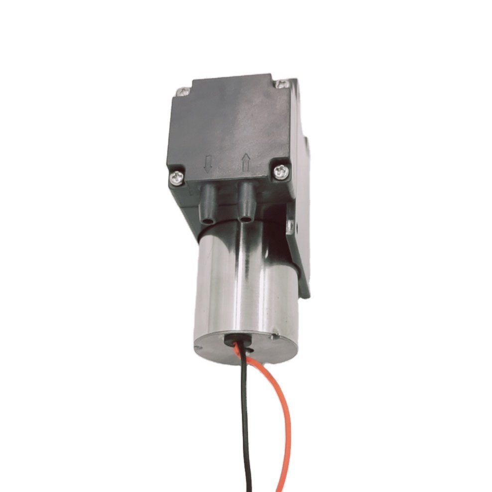 Micro Diaphragm Vacuum Pump High Pressure DC Brush Motor Mini Gas Diaphragm Air Pump
