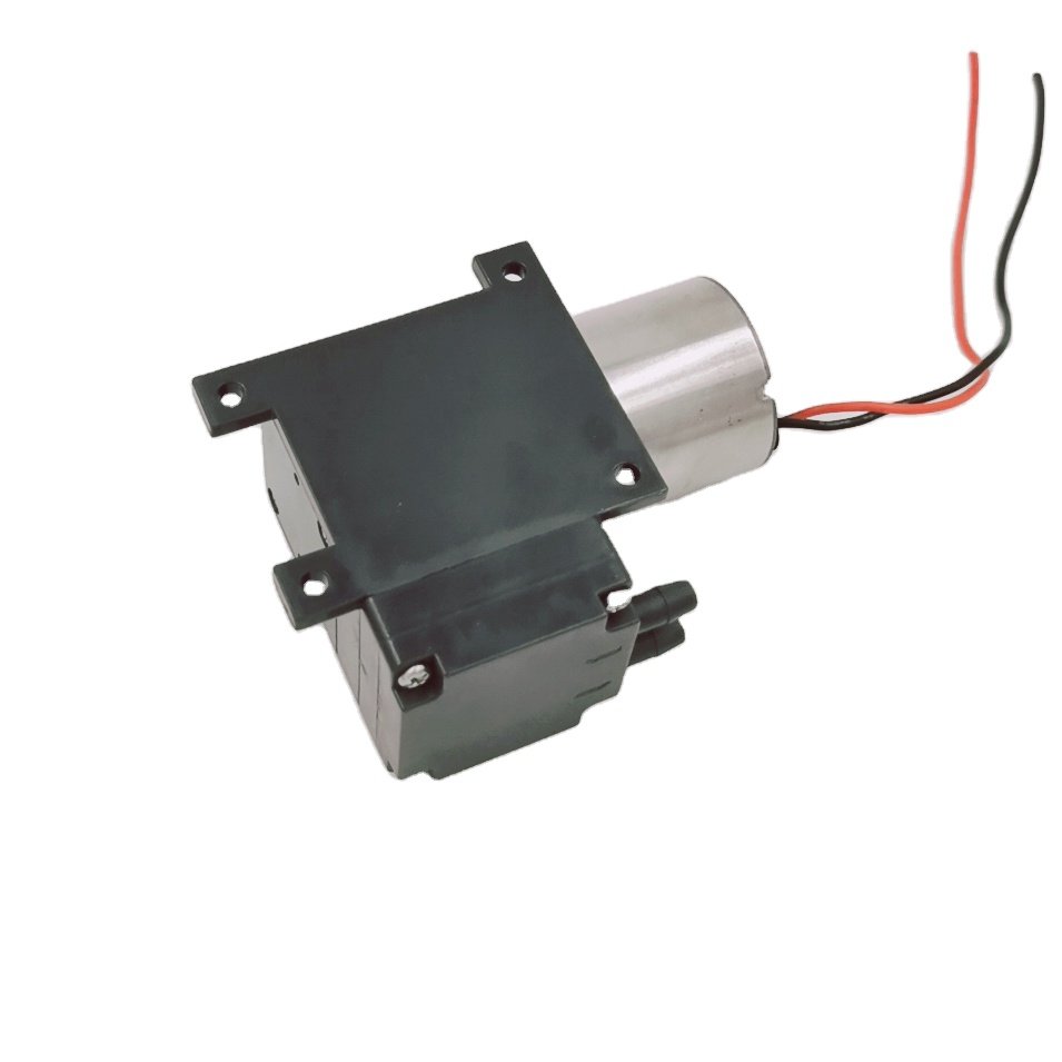 Micro Diaphragm Vacuum Pump High Pressure DC Brush Motor Mini Gas Diaphragm Air Pump