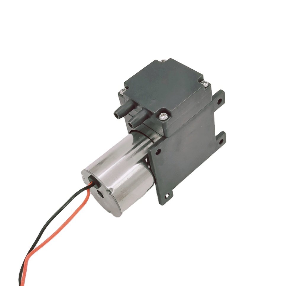 Micro Diaphragm Vacuum Pump High Pressure DC Brush Motor Mini Gas Diaphragm Air Pump