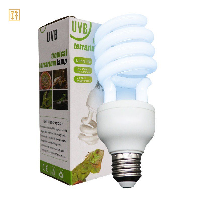 zaohetian E27 Climbing pet light UVA UVB Lizard tanning light Full spectrum pet light imitating sunlight
