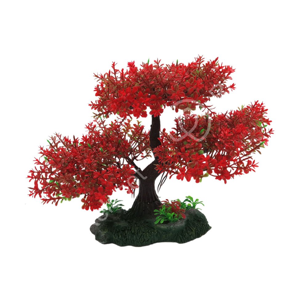 Wholesale Plastic Tree Aquarium Artificial Plastic Plants for Fish Tank Decoration Aquarium Accessories De Plantas Acuario