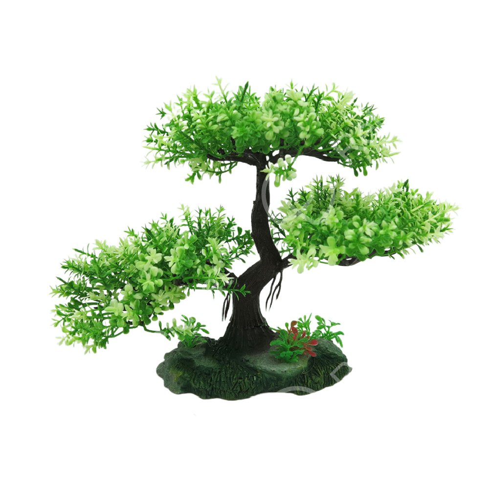 Wholesale Plastic Tree Aquarium Artificial Plastic Plants for Fish Tank Decoration Aquarium Accessories De Plantas Acuario